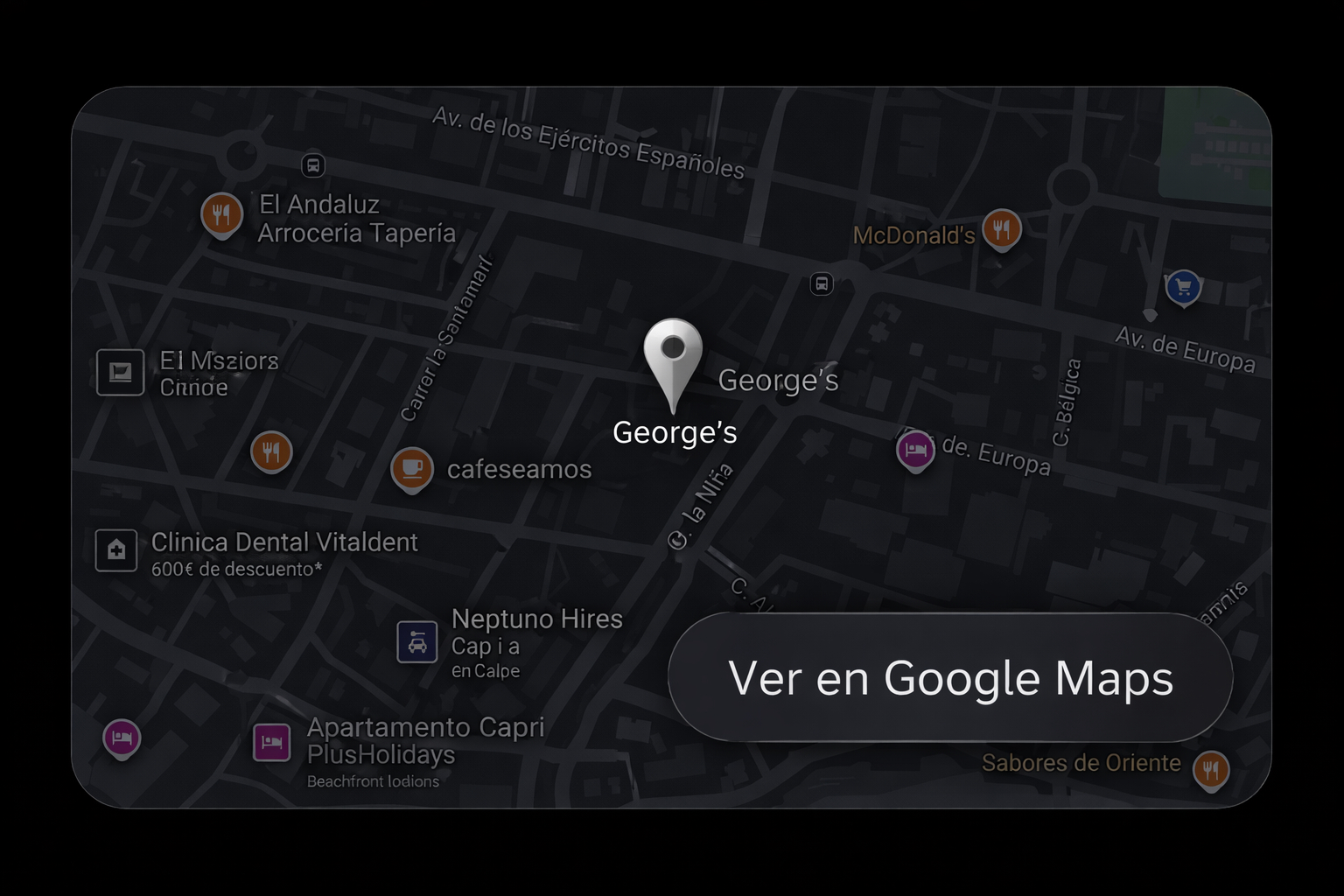 georges map preview